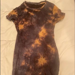shein tie dye dress
